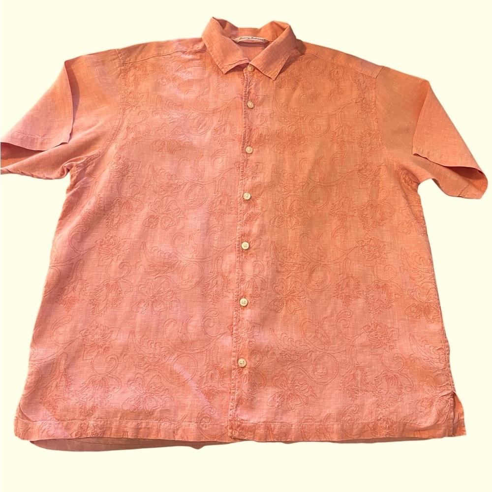 NWOT - Tommy Bahama Men’s Linen Shirt Size XL